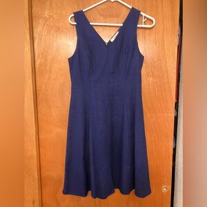 Lark & Ro blue midi dress